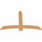 Ekena Millwork Bellingham Timber Gable Bracket, Western Red Cedar, 60"W x 40"H x 1 1/2"D x 5 1/2"F, 16/12 Pitch GBW060X40X0206BEL00SWR - alternate 3